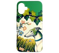 Cuore di edera levriero Custodia per iPhone 16 Plus