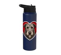 Cuore di levriero irlandese Stainless Steel Insulated Water Bottle