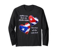 Cuore di Porto Rico e Cuba, Due Ali dello Stesso Uccello Maglia a Manica