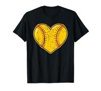 Cuore di Softball per Giocatori, Compagni di Squadra, Allenatori angosciati Maglietta
