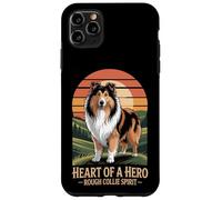 Cuore di un eroe - Rough Collie Spirit Vintage Design Custodia per iPhone 11 Pro Max