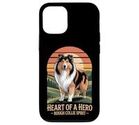 Cuore di un eroe - Rough Collie Spirit Vintage Design Custodia per iPhone 12/12 Pro