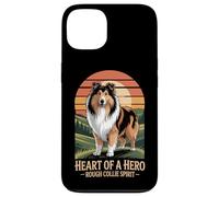 Cuore di un eroe - Rough Collie Spirit Vintage Design Custodia per iPhone 13