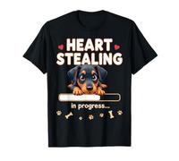Cuore Doberman Pinscher Dog divertente regalo Doberman cucciolo Maglietta