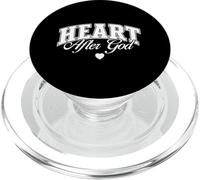 Cuore Dopo Dio Cristiano Gesù Figlio Di Dio Culto Religioso PopSockets PopGrip per MagSafe