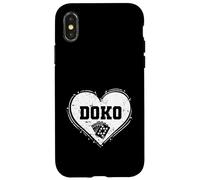 Cuore Doppelkopf Custodia per iPhone X/XS