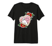 Cuore Fantasma Be My Boo Roses Maglietta Premium