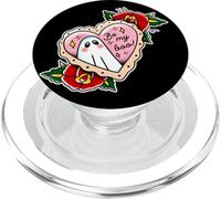 Cuore fantasma Be My Boo Roses PopSockets PopGrip per MagSafe