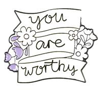 Cuore fiore smalto Pin: Sonno & Piccole cose, Klein, Metallo non prezioso