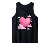 Cuore fluttuante dell'amore Sognante Canotta