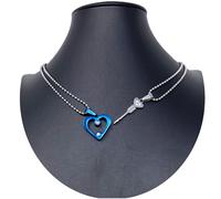 Cuore Freccia Ciondolo Spezzato Argento 2x Collana Acciaio Uomo Donna Amici A/15