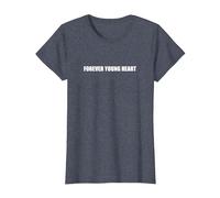 Cuore Giovane per Sempre Maglietta, Donna, Pervinca, XL