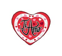 CUORE GONFIABILE SAN VALENTINO COD.73998 CM 60