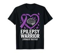 Cuore Guerriero dell'epilessia più Forte Insieme Maglietta