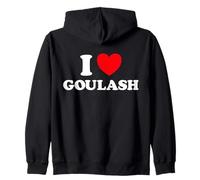 Cuore Gulasch Divertente Carino Cibo Preferito Ungherese Zuppa Fan Felpa con Cappuccio