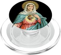 Cuore Immacolato di Maria Nostra Beata Madre Cattolica PopSockets PopGrip per MagSafe