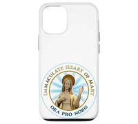 Cuore Immacolato di Maria Ora Pro Nobis Custodia per iPhone 12/12 Pro
