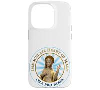 Cuore Immacolato di Maria Ora Pro Nobis Custodia per iPhone 14 Pro