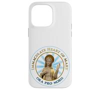 Cuore Immacolato di Maria Ora Pro Nobis Custodia per iPhone 14 Pro Max