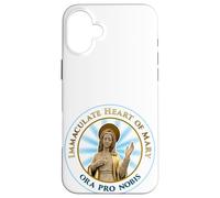 Cuore Immacolato di Maria Ora Pro Nobis Custodia per iPhone 16 Plus