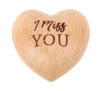 Cuore in Legno a Pendente in Legno Cuoio Cuoio Cuoio Ciondolo a Sospensione a Mano Decorazione a Forma di Cuore per Decorazioni per la Casa Abbigliamento Personale Donazione