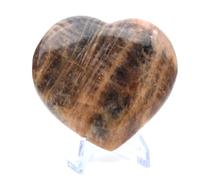 Cuore in Microclina del Madagascar da 235 grammi e 85 millimetri, Minerale Microclina del Madagascar, Minerale Autentico, Un Pezzo Disponibile, Minerale da Collezione, Pietra di creatività