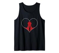 Cuore Karaoke Canto Musica Cantante Microfono Canzone Regalo Canotta