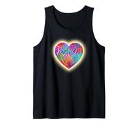 Cuore Kintsugi arcobaleno resiliente Canotta