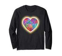 Cuore Kintsugi arcobaleno resiliente Maglia a Manica