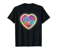 Cuore Kintsugi arcobaleno resiliente Maglietta