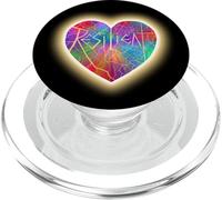 Cuore Kintsugi arcobaleno resiliente PopSockets PopGrip per MagSafe