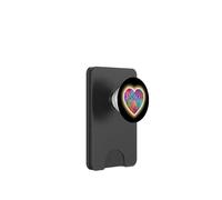 Cuore Kintsugi arcobaleno resiliente PopSockets PopWallet per MagSafe