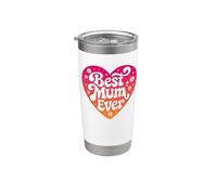 Cuore massimalista della migliore mamma di sempre per la migliore mamma del mondo Bicchiere termico in acciaio inox doppia parete