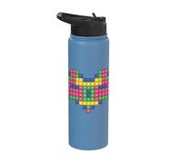 Cuore Mattone Master Builder Block Building Brick Builder Stainless Steel Insulated Water Bottle