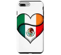 Cuore Metà Irlandese Messicano Radici Eredità Orgoglio Custodia per iPhone 7 Plus/8 Plus