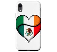 Cuore Metà Irlandese Messicano Radici Eredità Orgoglio Custodia per iPhone XR