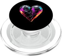Cuore Motivo Arte Illustrazione Grafica Uomini Donne Amore PopSockets PopGrip per MagSafe