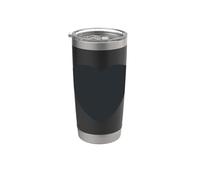 Cuore Nero Bicchiere termico in acciaio inox doppia parete