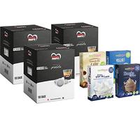 Cuore Nero Caffè - 450 Cialde Caffè compatibile ESE 44MM, Caffè Cialde Procida, Espresso Napoletano, Caffè Cialde 7,5G (450 Cialde Procida + 4 Creme In Omaggio)