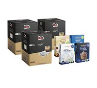 Cuore Nero Caffè - 450 Cialde Caffè ESE 44MM, Caffè Cialde Capri, Compatibili 44ese Espresso Napoletano, Caffè Cialde 7,5G (450 Cialde Capri + 4 Creme In Omaggio)