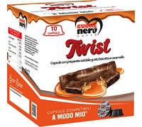 Cuore Nero Caffè - TWIST, A Modo Mio Capsule Compatibili Con Le Macchine Da Caffè Lavazza, Capsula Caffe A Modo Mio Da 10G, 100G (Twist, 10 Capsule)