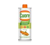 Cuore, Olio di Mais, Formato da 110 cl, Ricco di Omega 6 e Fonte di Vitamina E e B6, No OGM