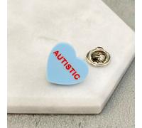 Cuore Pin Per Autismo Sensibilizzazione Asd Aspergers Sostegno Love Acceptance