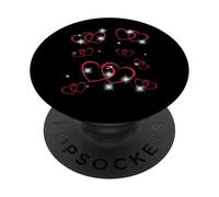 Cuore retrò cuore anni '60 San Valentino donna uomo amore PopSockets PopGrip Adesivo