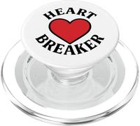 Cuore Rompere Retro Cuore Rosso San Valentino Amore PopSockets PopGrip per MagSafe