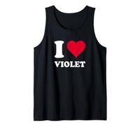 Cuore Rosso I Love Violet Canotta