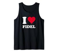 Cuore Rosso ICH Liebe Fidel Canotta