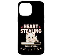 Cuore Samoiedo Cane Divertente Regalo Samoiedo Cucciolo Custodia per iPhone 13 Pro Max