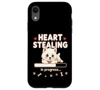 Cuore Samoiedo Cane Divertente Regalo Samoiedo Cucciolo Custodia per iPhone XR