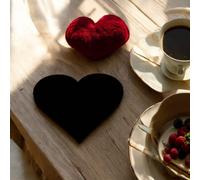 Cuore Sottobicchiere Set - Opaco